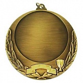 Медаль MD852 золото (под вкладыш 50мм)
