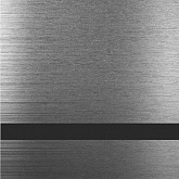 Для лазеров. Серебро царапанное на чёрном AT-853, 1200x600x1,5мм