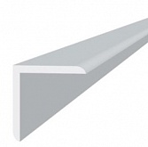 Уголок пластиковый серый к алюминиевому профилю (размеры в ассортименте)