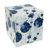 Коробка под кружку «Синие шары»
