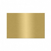 Металлическая заготовка JSMP для визитки (золото)