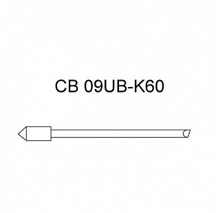 Нож для режущих плоттеров Graphtec, CB09UB-K60